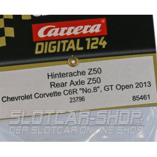 DIG 124 - 85461 Hinterachse für Chevrolet Corvette C6R No.8, GT Open 2013