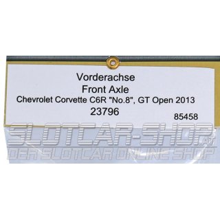 DIG 124 - 85458 Vorderachse für Chevrolet Corvette C6R No.8 GT Opben 2013